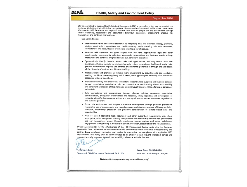 Heath Safety and Environment policy